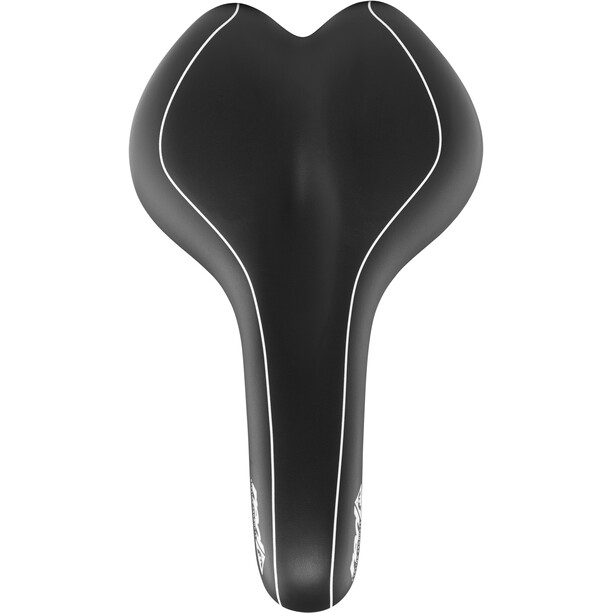 Red Cycling Products V-Sports Comfort Berlin Saddle, zwart