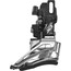 Shimano Deore XT FD-M8025 Desviador 2x11 velocidades Direct Mount Top Pull, negro/Plateado