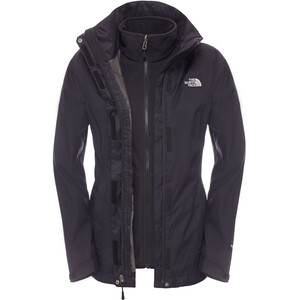 The North Face Evolve II Chaqueta Triclimate Mujer, negro negro