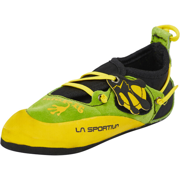 La Sportiva Stickit Climbing Shoes Kids grön/gul