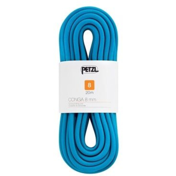 Petzl Conga Rope 8mm x 20m blå