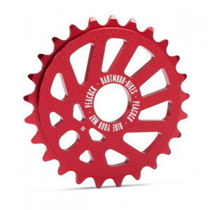 DARTMOOR Peacock Chainring red