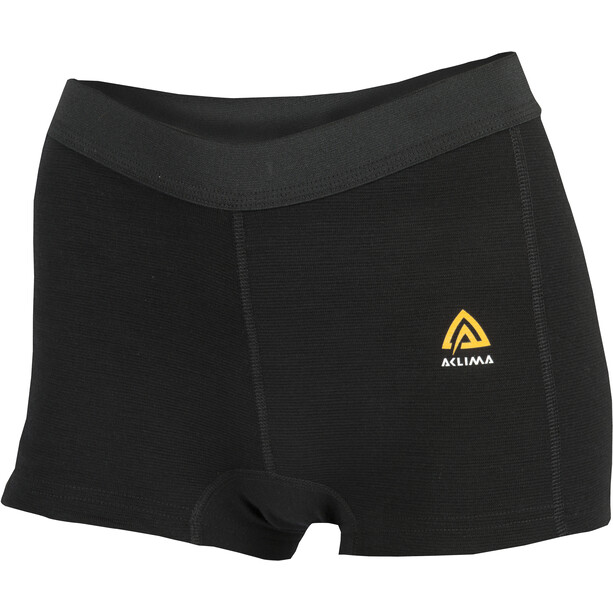 Aclima WarmWool Boxer Shorts Dam svart