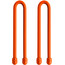 Nite Ize Gear Tie Corda elastica 15 cm 2 pezzi, arancione