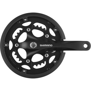 Shimano FC-RS200 Kurbelgarnitur 50x34 8-fach schwarz schwarz