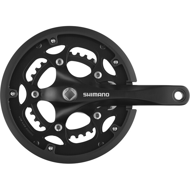 Shimano FC-RS200 Set de Biela 50x34 8 velocidades, negro