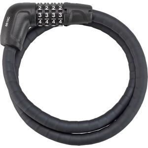 ABUS Steel-O-Flex Tresorflex 6615C BK SCMU Candado de cable, negro negro