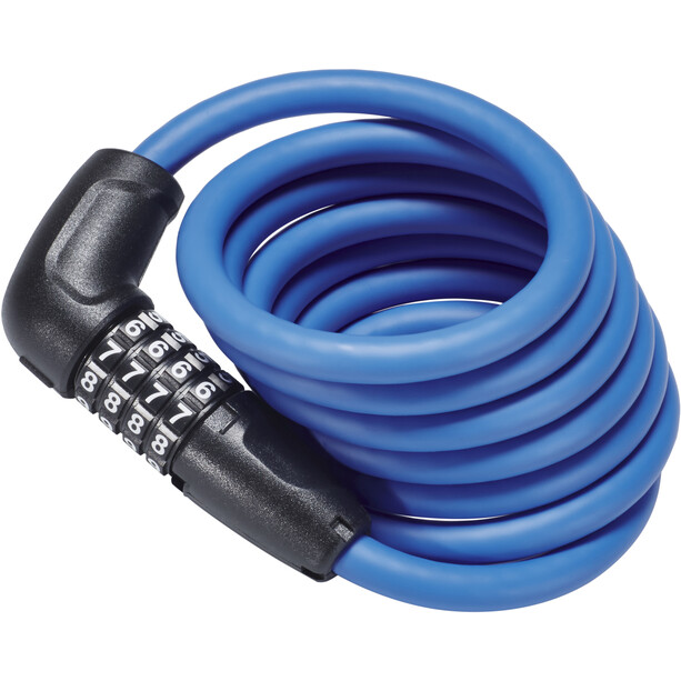 ABUS Numero 5510C/180/10 Serrure à câble spiralé SCMU, bleu