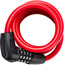 ABUS Numero 5510C/180/10 Coil Cable Lock SCMU red