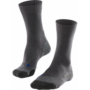 Falke TK2 Cool Trekking Socks Men asphalt melange asphalt melange