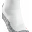 Falke RU3 Chaussettes de running Femme, blanc/gris