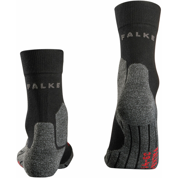 Falke RU3 Calcetines Running Mujer, negro/gris