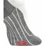 Falke RU4 Calcetines invisibles para correr Hombre, blanco/gris