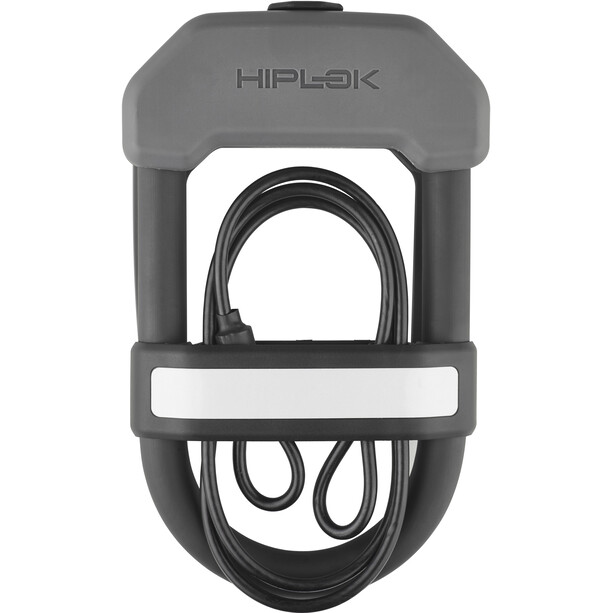 Hiplok DXC U-Lock, czarny/szary