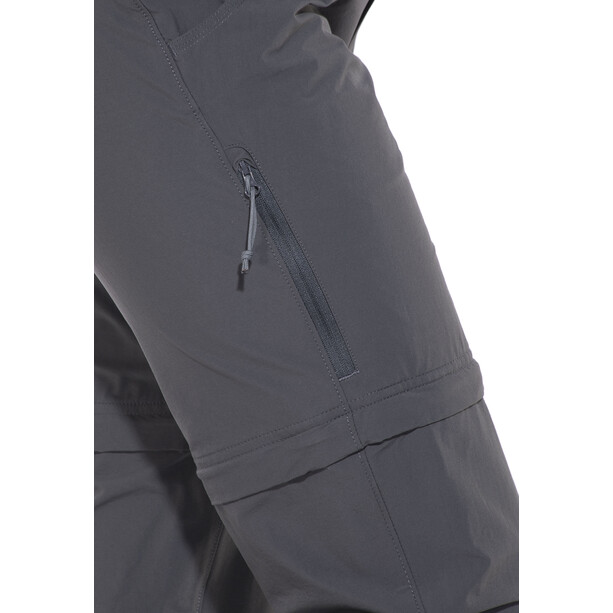 The North Face Exploration Pantalones convertibles Tamaño Corto Mujer, gris