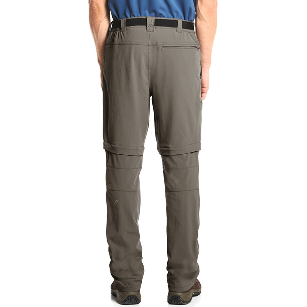 Maier Sports Tajo 2 Spodnie z odpinanymi nogawkami Mężczyźni, brązowy
