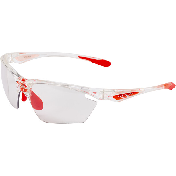 Rudy Project Stratofly Lunettes, transparent/rouge