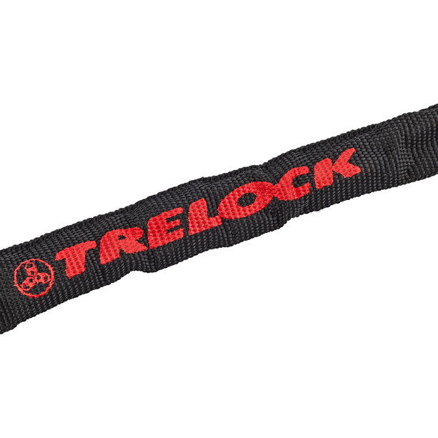 Trelock BC 115 Antifurto con lucchetto 60cm, nero
