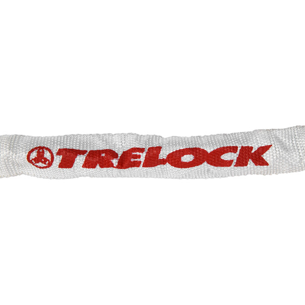 Trelock BC 115 Code Kettingslot 85cm, wit