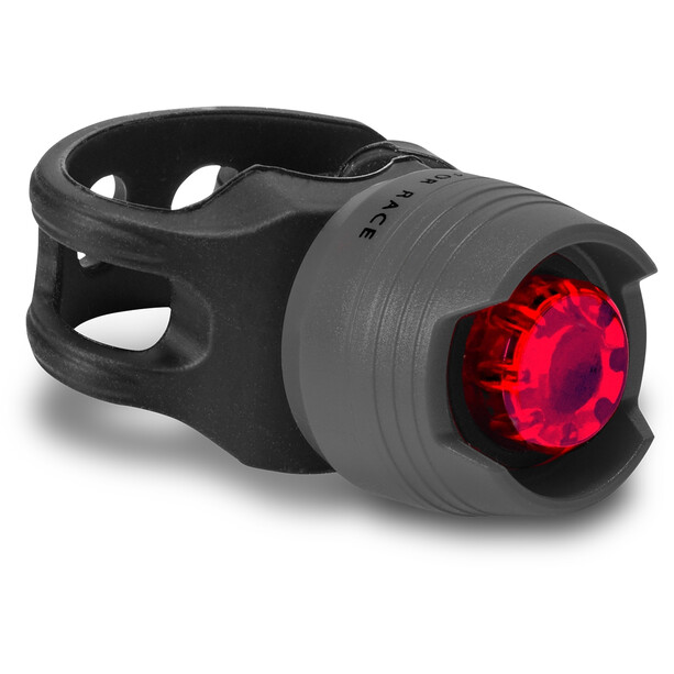 Cube RFR Diamond HQP Lampe de sécurité LED rouge, noir/gris