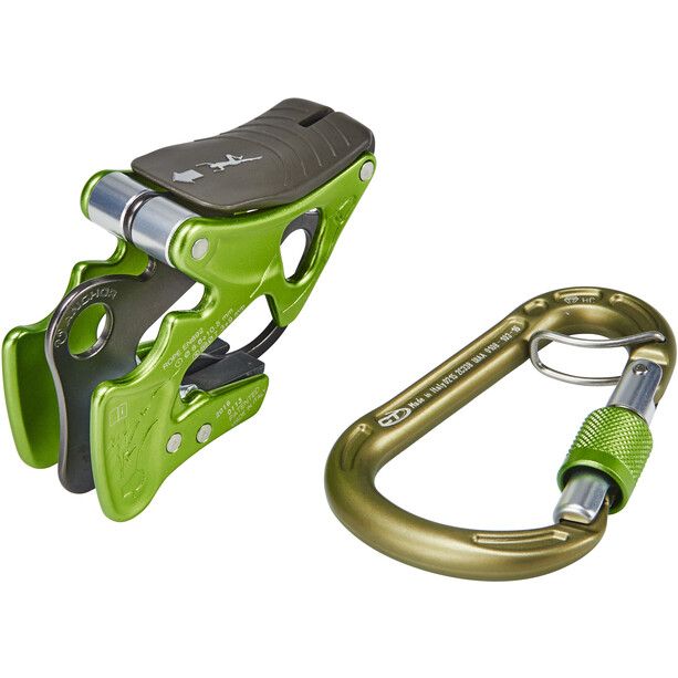 Climbing Technology Alpine-Up Kit per assicurazione arrampicata, verde/grigio