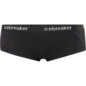 Icebreaker Sprite Hot Pants Naiset, musta musta