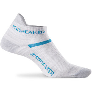 Icebreaker Multisport Ultralight Micro Socken Damen grau/weiß