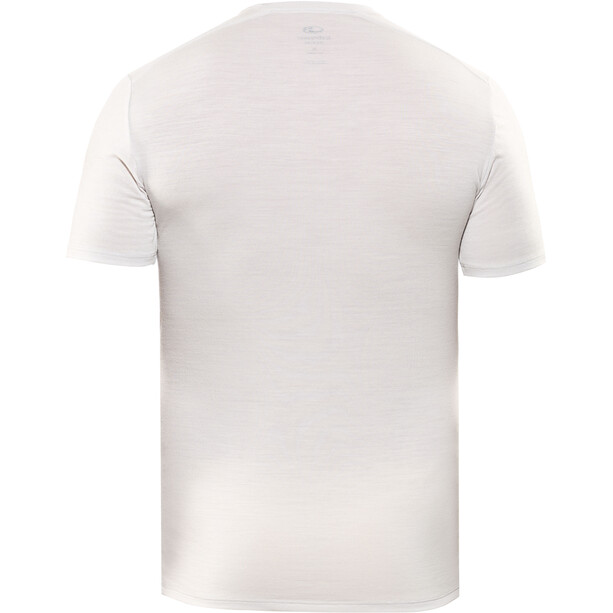 Icebreaker Anatomica T-shirt Col ras-du-cou Homme, blanc
