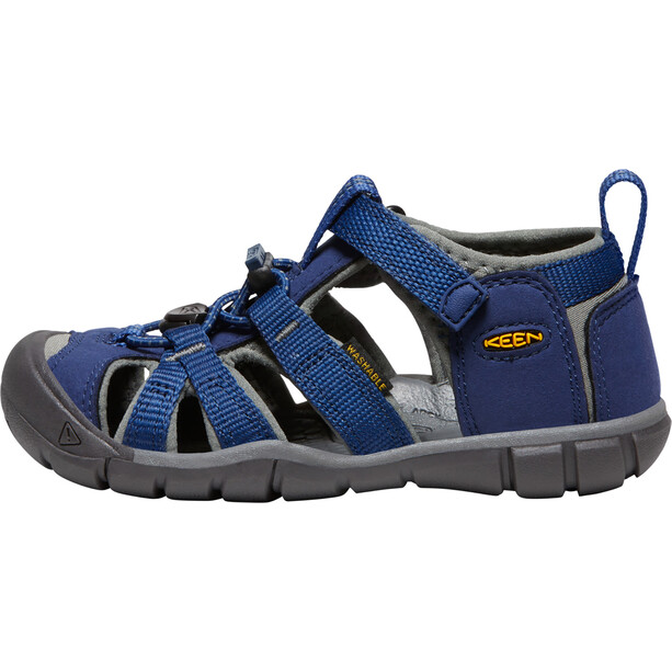 Keen Seacamp II CNX Sandals Kids blue depths/gargoyle