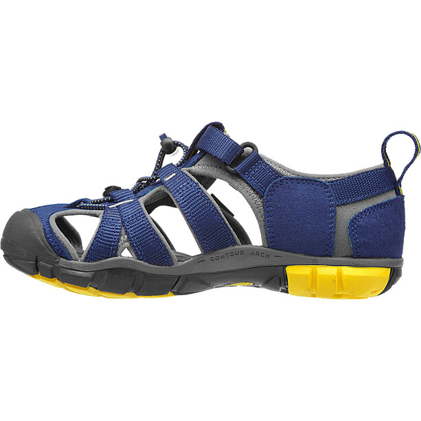Keen Seacamp II CNX Sandals Youth blue depths/gargoyle