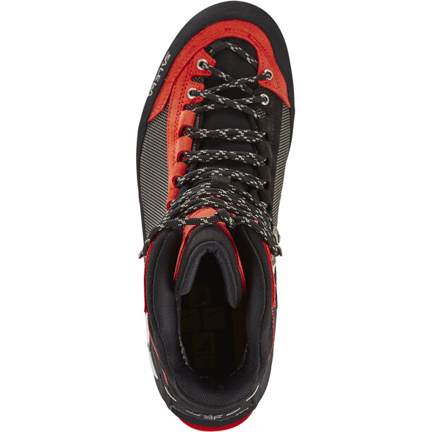 SALEWA Crow GTX Chaussures Homme, noir/rouge