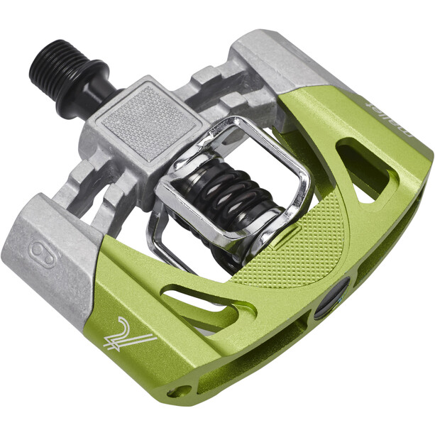 Crankbrothers Mallet 2 Pedals raw green