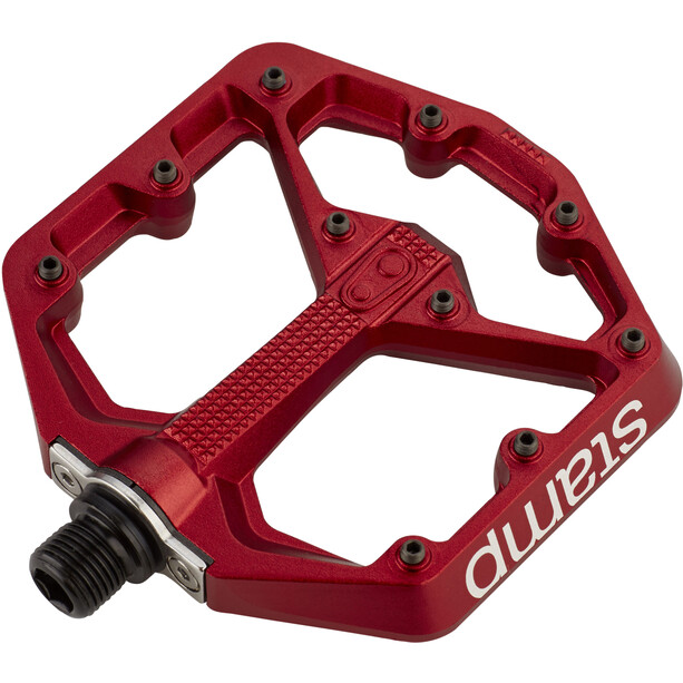 Crankbrothers Stamp 7 Small Pedali, rosso