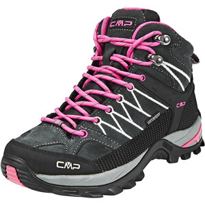 CMP Campagnolo Rigel WP Chaussures de trekking mi-hautes Femme, gris/rose gris/rose