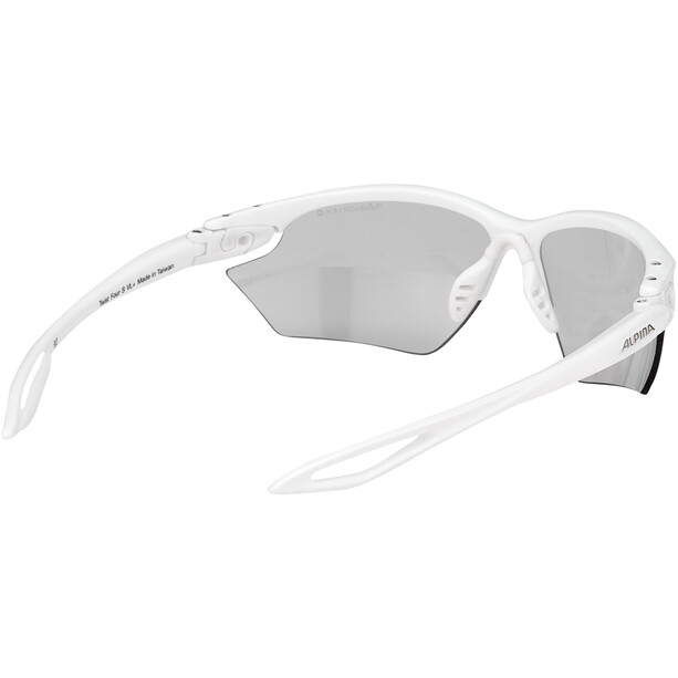 Alpina Twist Four S VL+ Okulary, biały