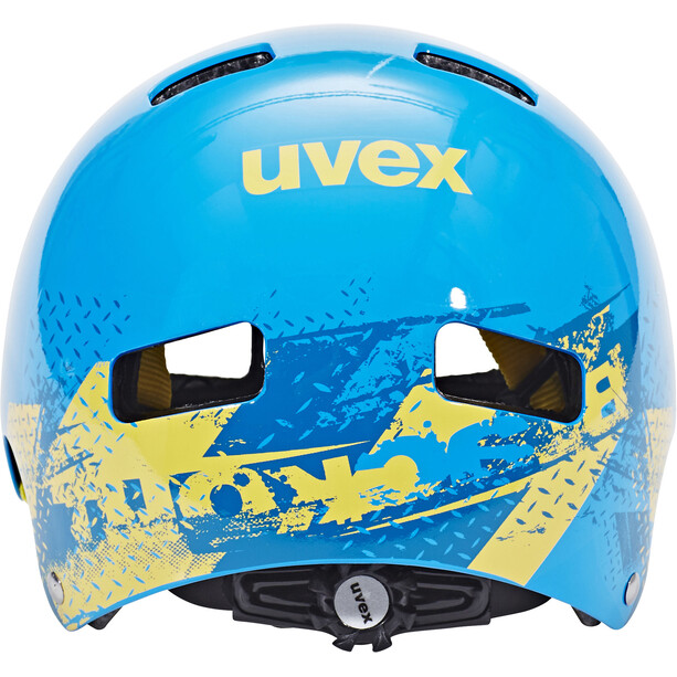 UVEX Kid 3 Kask rowerowy Dzieci, niebieski