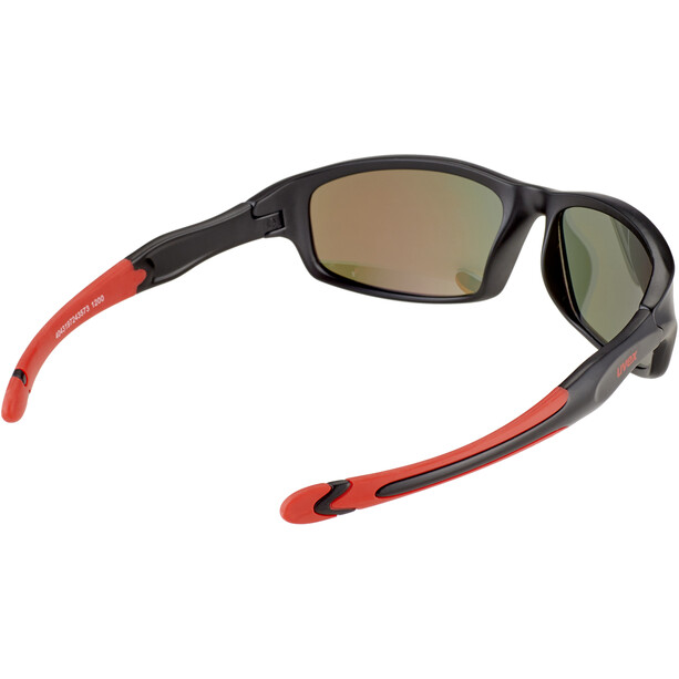 UVEX Sportstyle 507 Glasses Kids black mat red/red