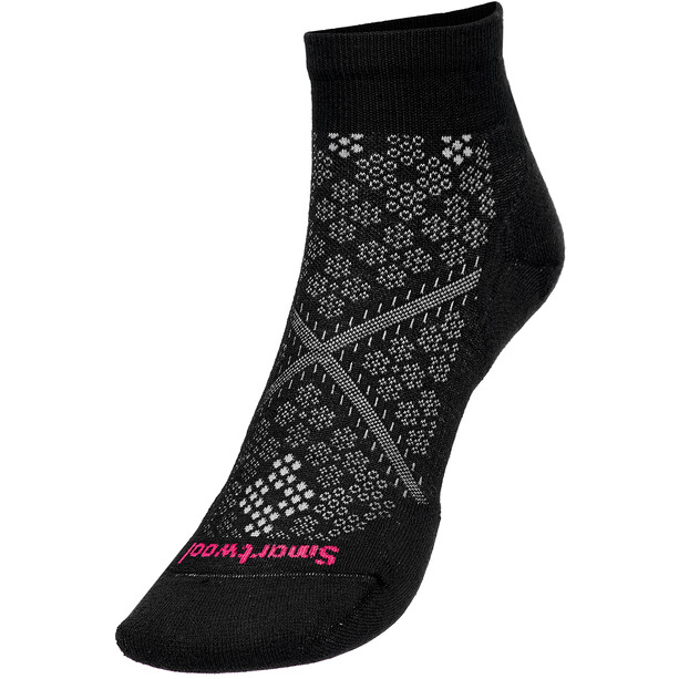 Smartwool Run Targeted Cushion Low Cut Calcetines Running Mujer, negro