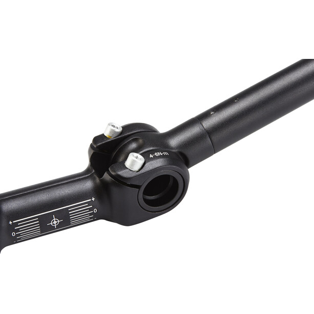 Humpert AHS Superlight Manillar Ø25,4mm Ajustable, negro