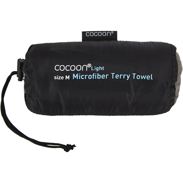 Cocoon Terry Microvezel Handdoek Licht Klein, groen