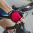 GripGrab ProGel Krótkie wyściełane rękawiczki rowerowe, czerwony