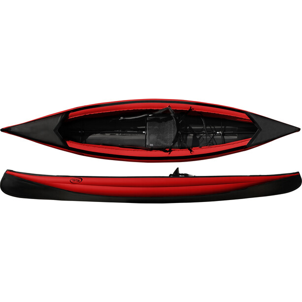 nortik scubi 1 XL Kayak, noir/rouge