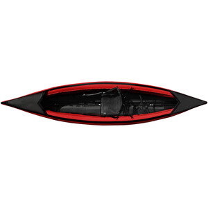 nortik scubi 1 XL Kayak, nero/rosso nero/rosso