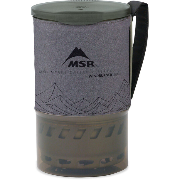 MSR WindBoiler Pot 1l spray bottle grå