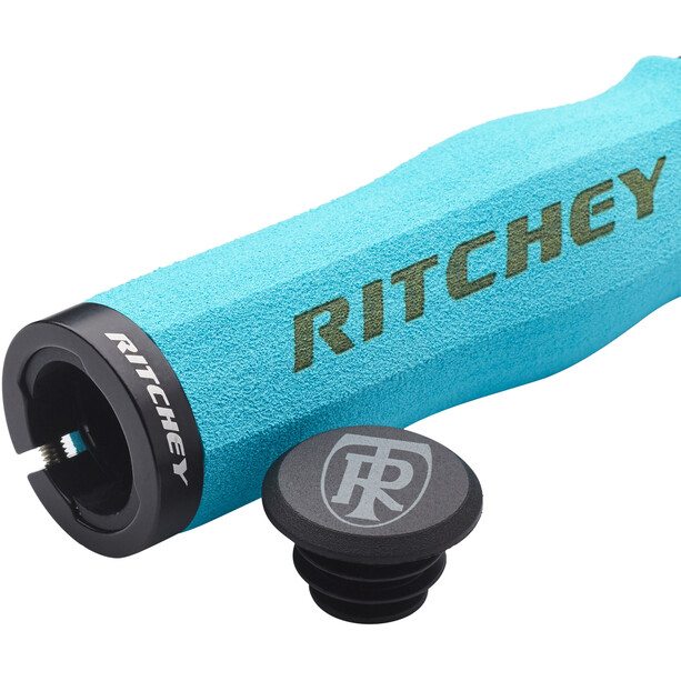 Ritchey WCS Ergo True Grip Griffe Lock-On blau/türkis