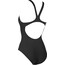 arena Solid Swim Pro Jednoczęściowy strój kąpielowy Kobiety, czarny