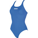 arena Solid Swim Pro Costume da bagno intero Donna, blu