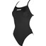 arena Solid Light Tech High One Piece Swimsuit Women black-white