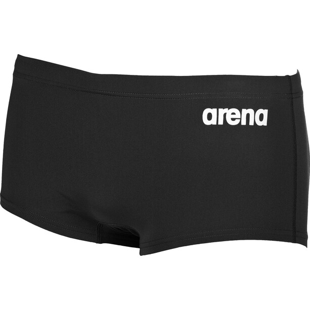 arena Solid Squared Shorts Men black-white
