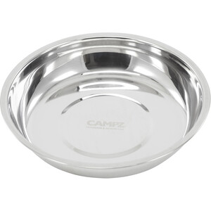 CAMPZ Stainless Steel Deep Plate 22cm 